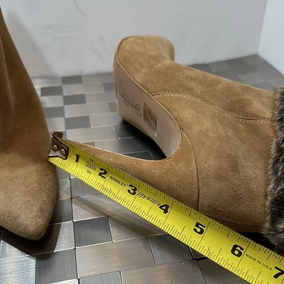 Jessica‎ Simpson canine2 leather Heels - Picture 7 of 7